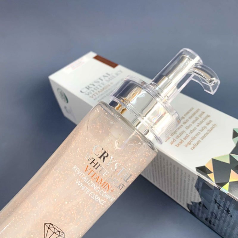 3W Clinic Crystal White Milky Vitamin+ Essence 150ml - Image 3