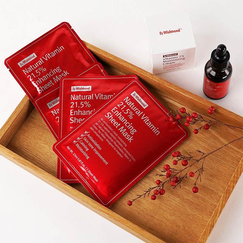 By Wishtrend Natural Vitamin 21.5 Enhancing Sheet Mask – 23ml (In Bangladesh) - Image 3