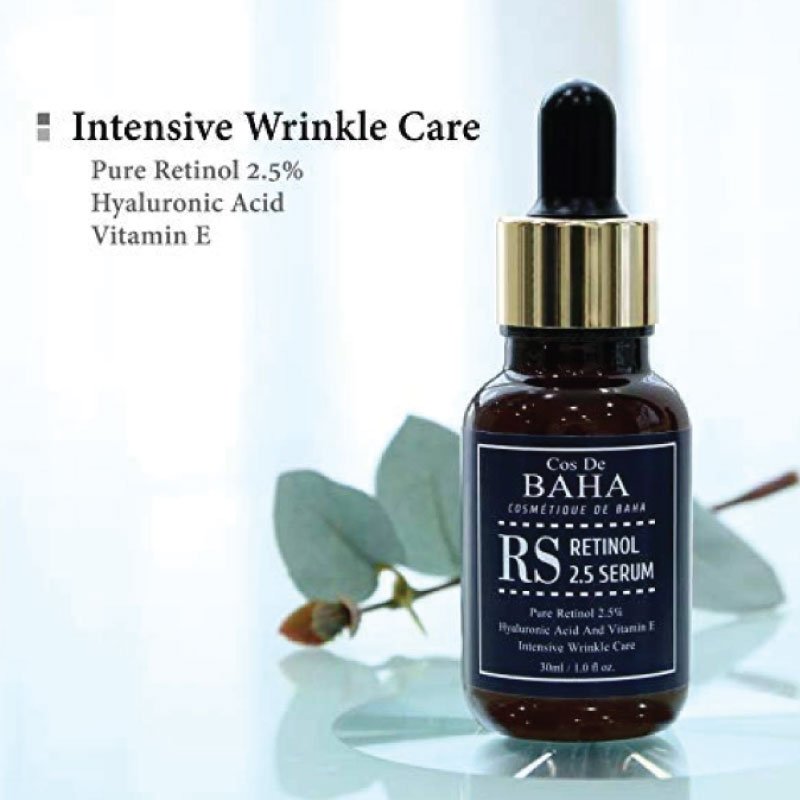 Cos De BAHA Retinol 2.5% Serum (RS) 30ml - Image 3