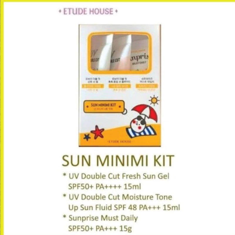 Etude House Sun Minimi Kit Sample – 1pack (3items) - Image 3